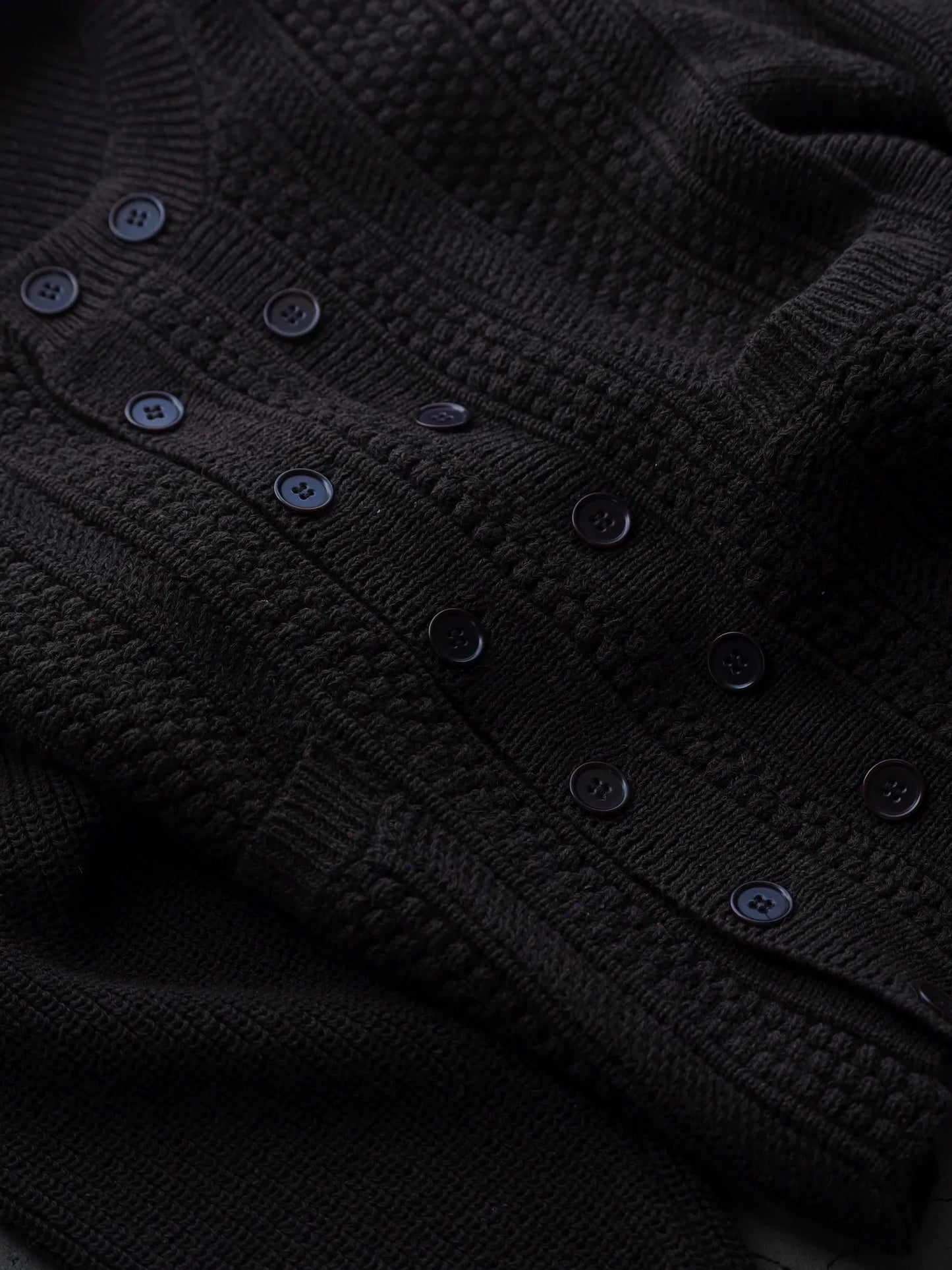 T.T | LOT.506 DB CARDIGAN BROWN