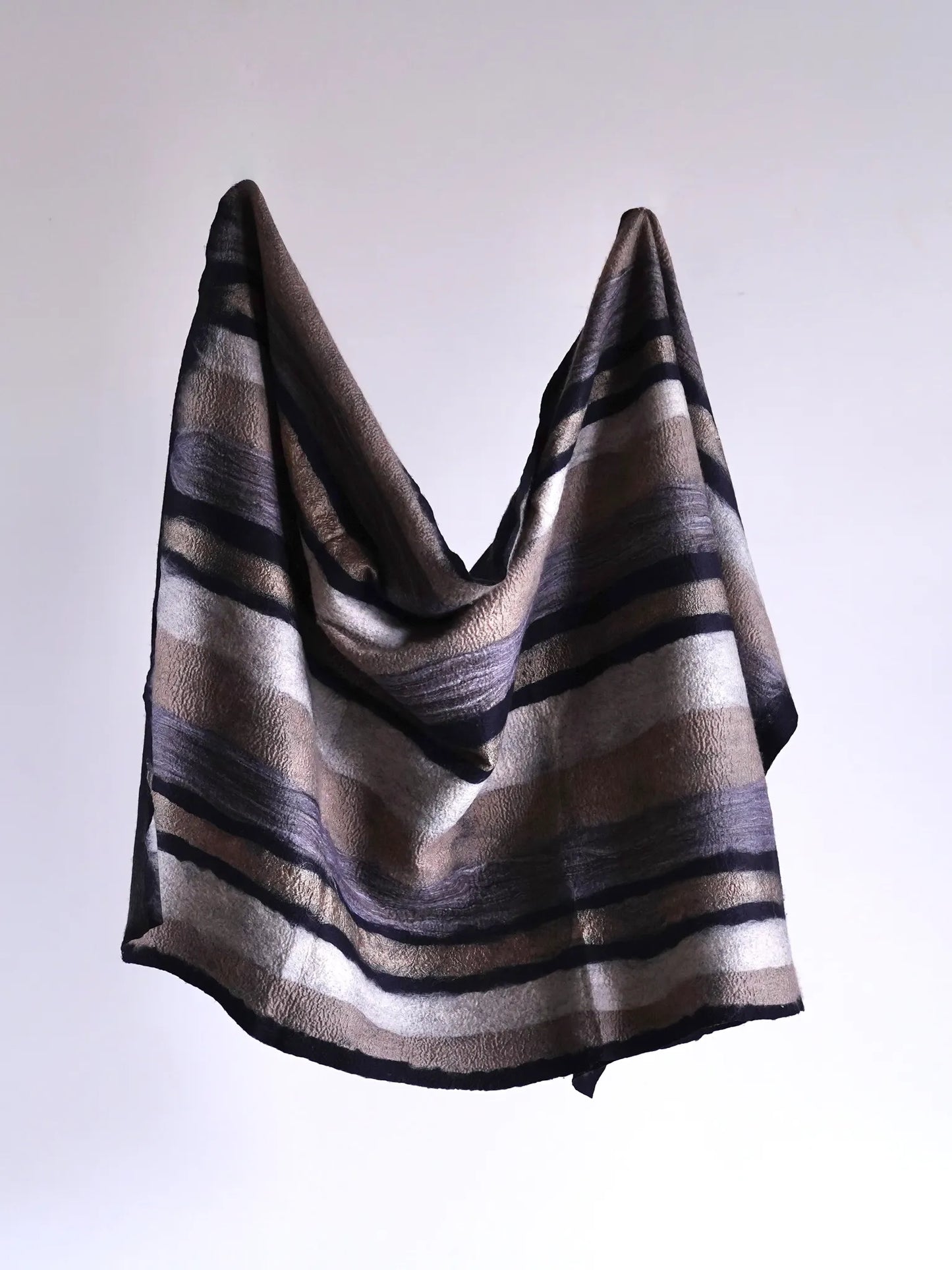 실바나 마네티 | PLAID 01 BROWN-BLACK-WHITE