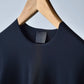山内 | 強撚フリーカットポンチ・ショートスリーブTシャツ black
