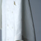 Yamauchi | Vintage Silk Linen Double Open Collar Short Sleeve Shirt off white