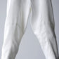 Yamauchi | Vintage Silk-Linen One-Cut Easy Pants off white