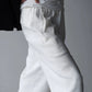 Yamauchi | Vintage Silk-Linen One-Cut Easy Pants off white