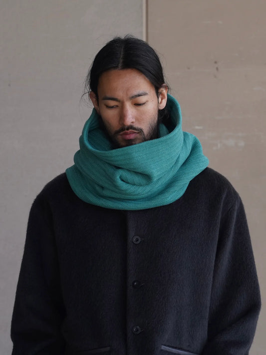 WONDER ROOM | "MARS" neck warmer v-green