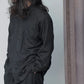 COMOLI | カシミヤシルク シャツ CHARCOAL