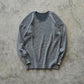 OLDE HOMESTEADER YOUTH | EXTRA SOFT THERMAL OVAL NECK LONG SLEEVE BLACK × ECRU