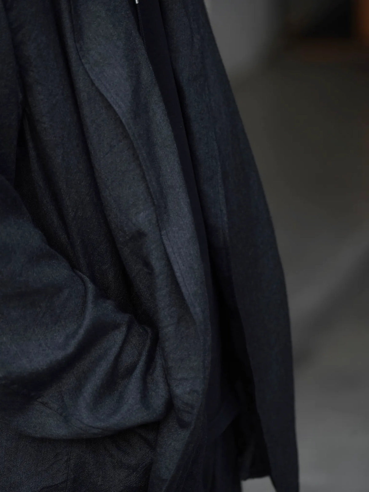 COMOLI | カシミヤシルク ジャケット CHARCOAL