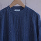 HERILL | Silknep cable Sweater Indigo