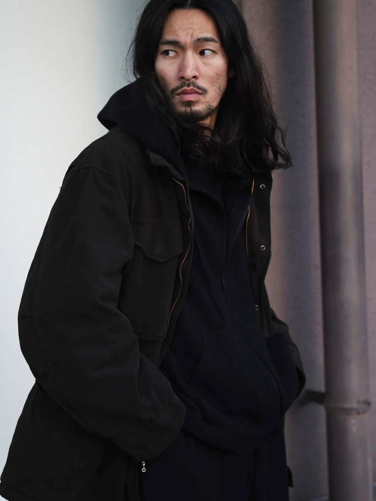 COMOLI | 製品染 M65ジャケット BROWN