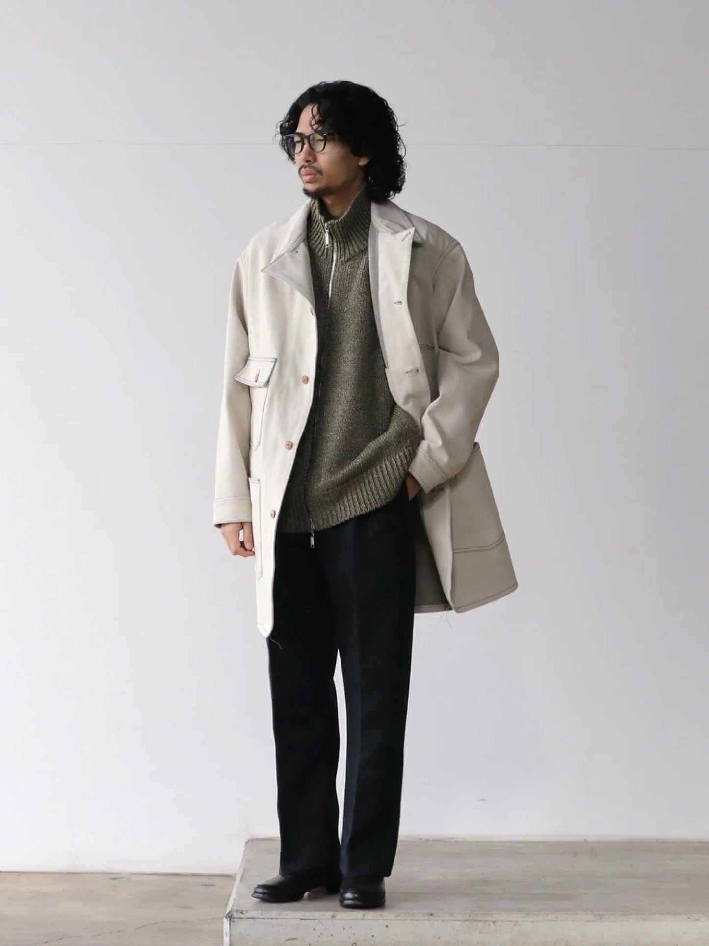 FAUVES | CARPENTER JACKET ECRU