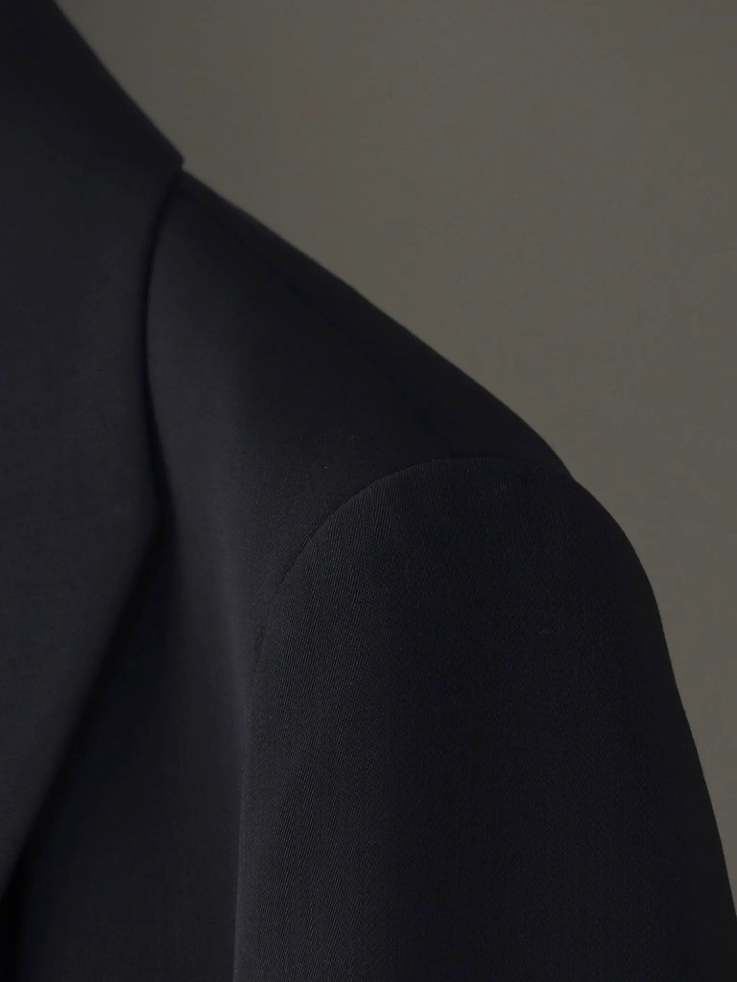 IRENISA | MODIFIED SHAWL COLLAR JACKET BLACK