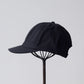 comoli-シルクネップ-キャップ-black-1