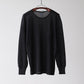 OLDE HOMESTEADER YOUTH | CREW NECK LONG SLEEVE "BACK CREPE JERSY" BLACK