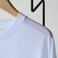COMOLI | コットンメッシュ 半袖Tシャツ WHITE