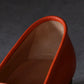 Post Production | Saddle Loafer Hand Dyed Baby Calf Summer Orange