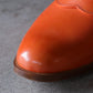 Post Production | Saddle Loafer Hand Dyed Baby Calf Summer Orange