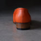 Post Production | Saddle Loafer Hand Dyed Baby Calf Summer Orange