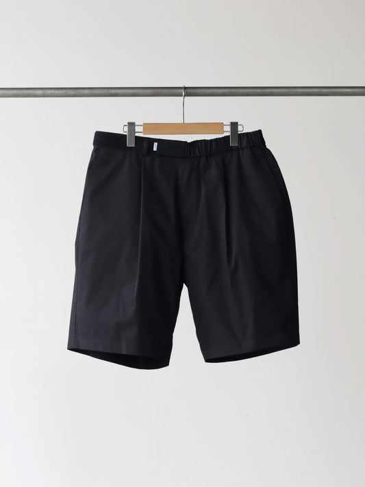 Graphpaper | Solotex Twill Wide Chef Shorts BLACK