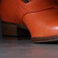 Post Production | Saddle Loafer Hand Dyed Baby Calf Summer Orange