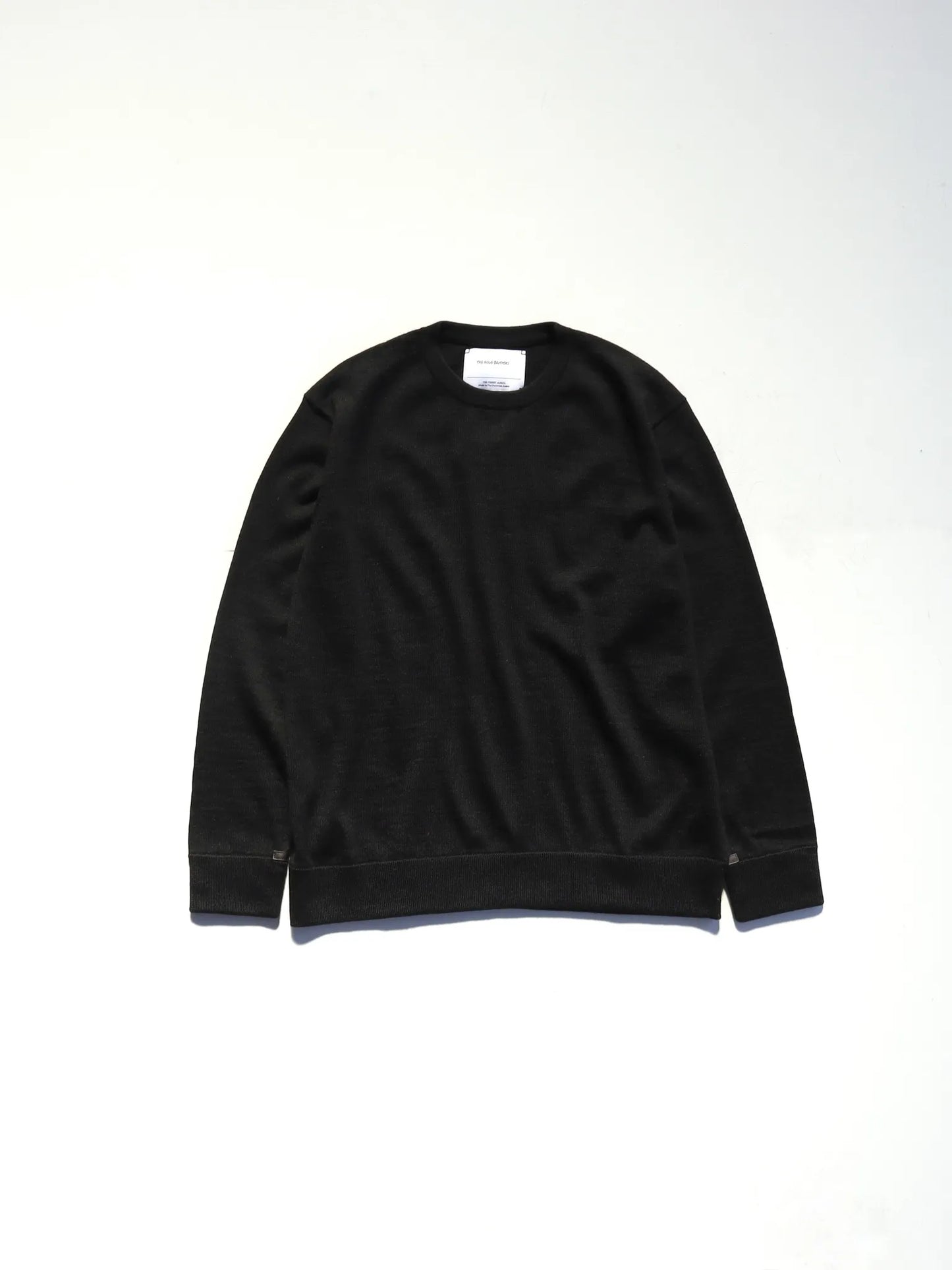 THE INOUE BROTHERS | Crew Neck Sweater Black