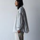 Nomàt | COTTON Gathered Shirt Pearl Grey
