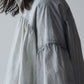 Nomàt | COTTON Gathered Shirt Pearl Grey