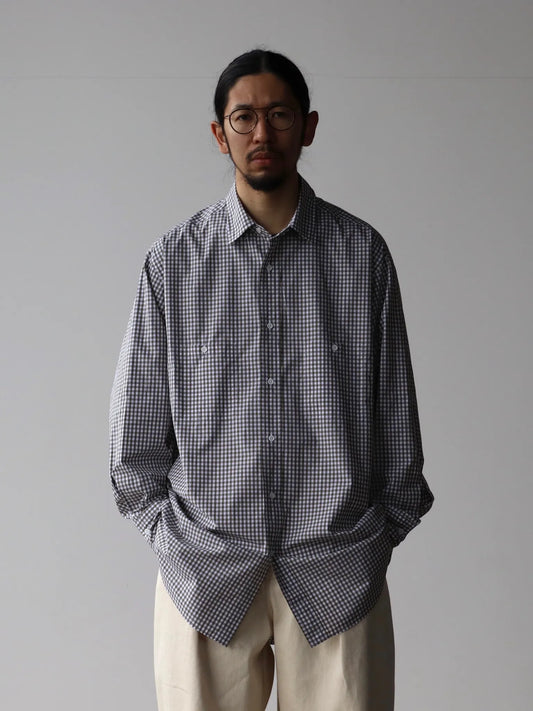 herill-suvin-work-shirt-olive-gingham-1