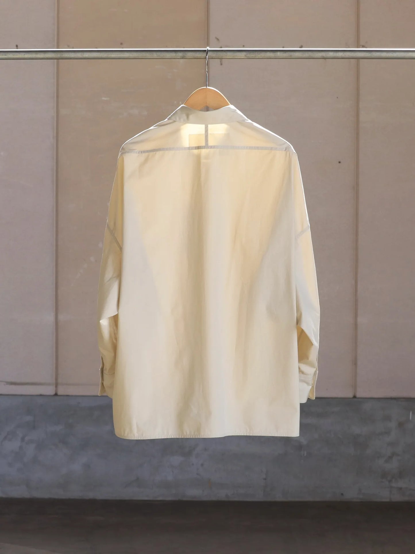 nonnotte | Draping Shirt Type A Tidal Foam