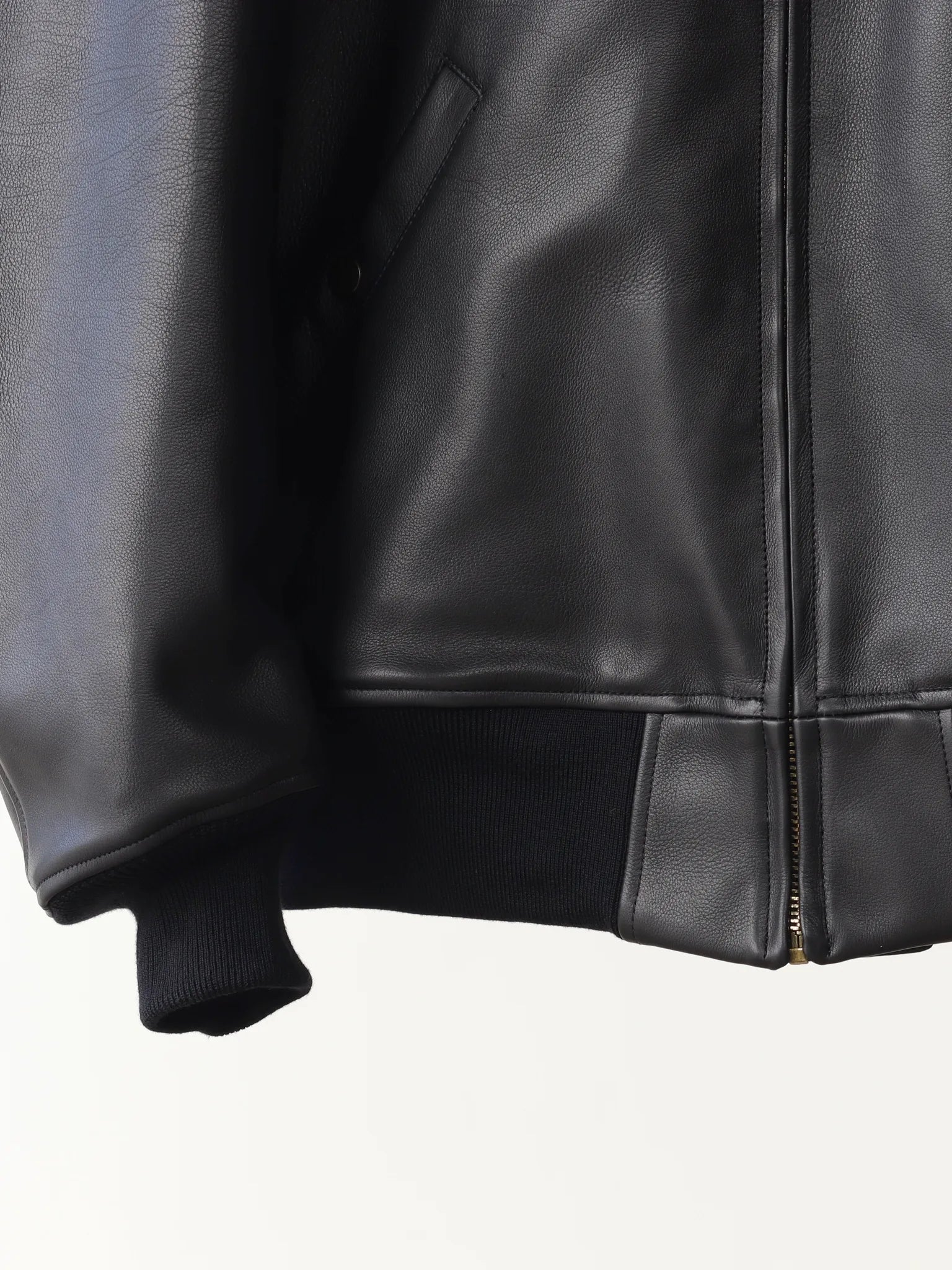 COMOLI Calfskin Zip Blouson BLACK | CASANOVA&CO Online Store COMOLI Calfskin Zip Blouson BLACK | CASANOVA&CO Online Store