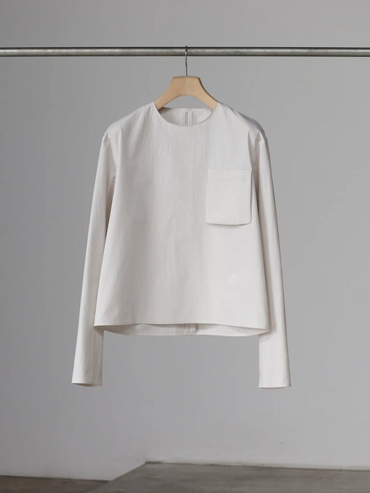 BESTIAIRE | LONG SLEEVE T-SHIRT CREPON SAND