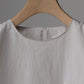 BESTIAIRE | LONG SLEEVE T-SHIRT CREPON SAND
