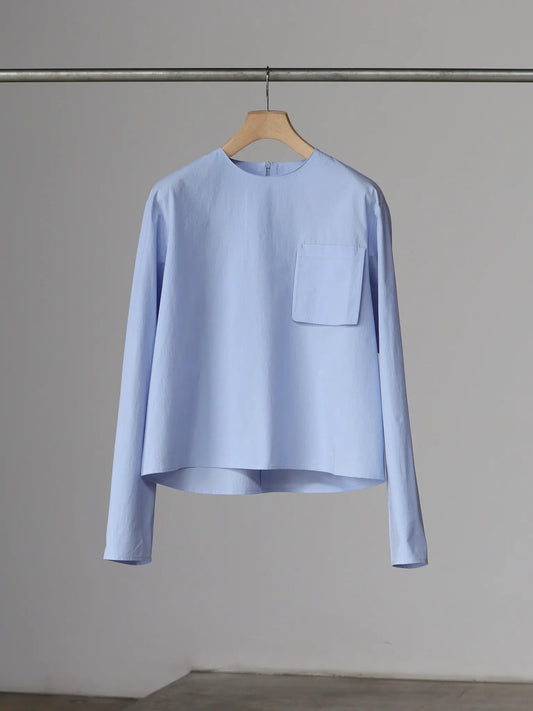 BESTIAIRE | LONG SLEEVE T-SHIRT CREPON SKY