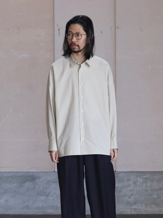 nonnotte | Draping Shirt Type A Tidal Foam