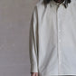 nonnotte | Draping Shirt Type A Tidal Foam