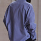 nonnotte | Draping Shirt Type A Blue Granite