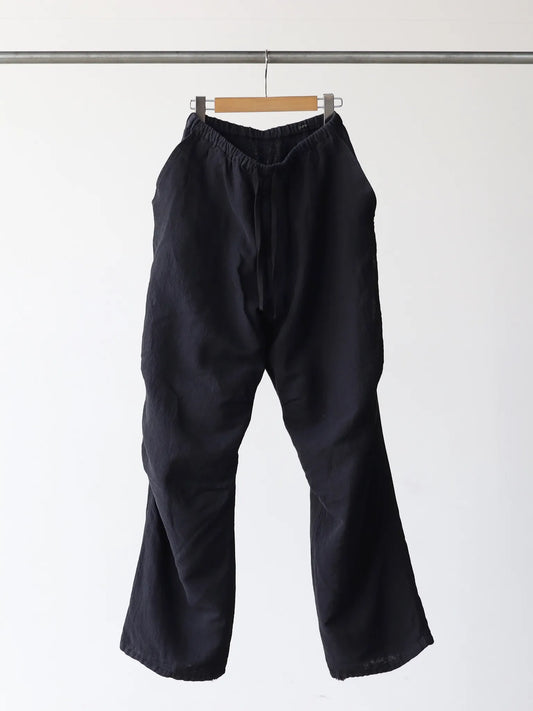 comoli-フェードブラック-ニータックパンツ-fade-black-1