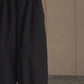WONDER ROOM | "EGG" Sweat Slacks black