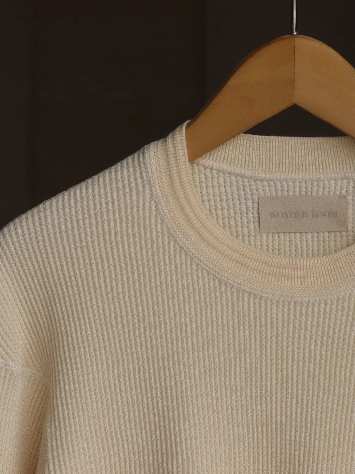 WONDER ROOM | "WAFFLE" waffle ivory