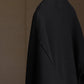 WONDER ROOM | "WHALE" crewneck sweat shirt black