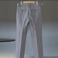 IRENISA | SEMI FLARE TROUSERS GRAY