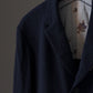 calmlence | NOTCHED LAPEL SACK COAT BLKST