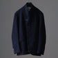 calmlence | NOTCHED LAPEL SACK COAT BLKST