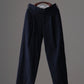 calmlence | SINGLE PLEATED WIDE PANTS BLKST