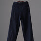 calmlence | SINGLE PLEATED WIDE PANTS BLKST