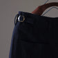 calmlence | SINGLE PLEATED WIDE PANTS BLKST