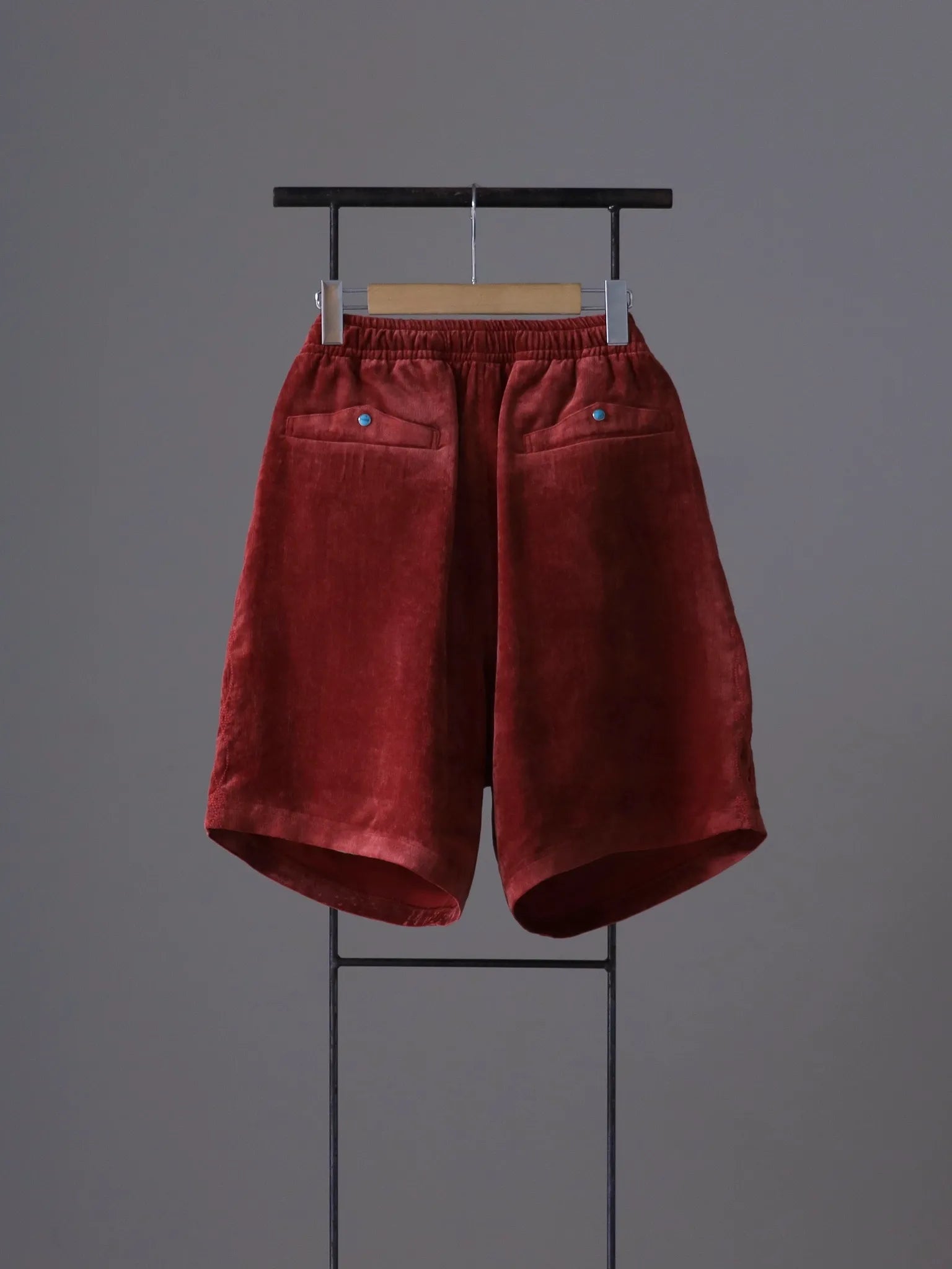 sarto-embroidery-shorts-red-brick-6