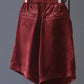 sarto-embroidery-shorts-red-brick-8