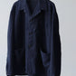 HERILL | Linen P41 CoverallJacket Navy