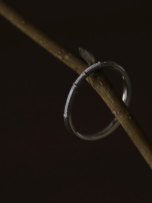 DAN TOMIMATSU | Spool Ring Narrow SL925×PT900