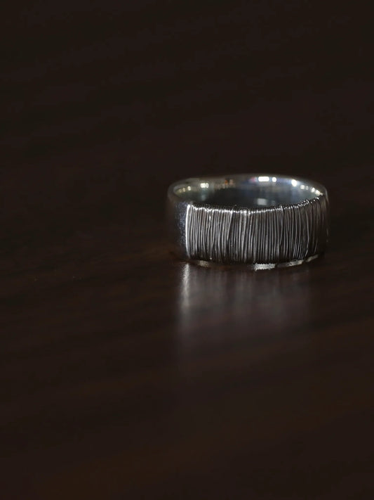 DAN TOMIMATSU | Spool Ring Bold SL925×PT900