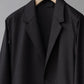 山内-ウールメッシュクロスジャケット-charcoal-brown-7